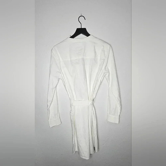 BONPOINT Adult Fan Fan Off‎ White Robe Dress L  NWT - Picture 7 of 8